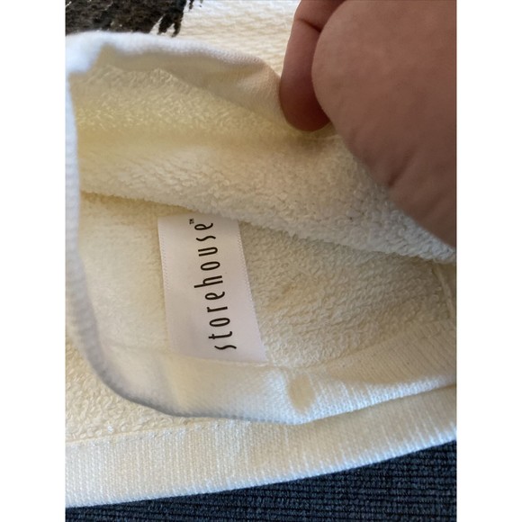 NWT Storehouse Seasonal Ghost Halloween Set 3 Kitchen Towels Black Cat Broom - Picture 5 of 5